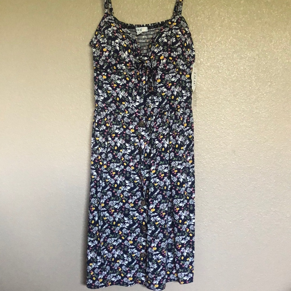 Floral mini dress